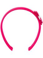 Salvatore Ferragamo 'vara' Headband, Women's, Pink/purple, Cotton/plastic/rayon/metal (other)