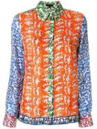 Escada Colour-block Shirt - Orange