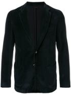 Dell'oglio Textured Blazer Jacket - Blue