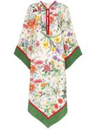Gucci Floral Print Kimono Dress - Multicolour
