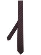 Saint Laurent Diagonal Stripe Tie - Black