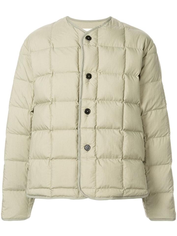 Jil Sander Quilted Puffer Jacket - Green
