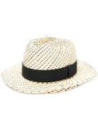 Henrik Vibskov Cowboy Panama Hat - Nude & Neutrals