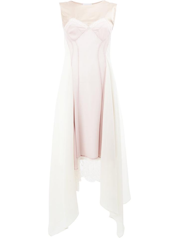 Koché Draped Dress - Nude & Neutrals