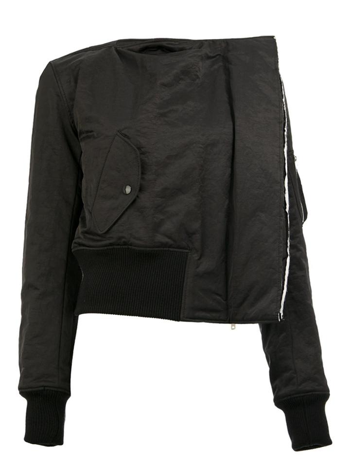 Yang Li Collarless Jacket - Black