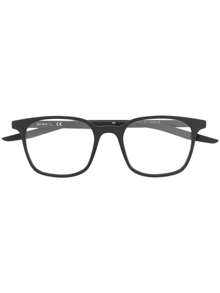 Nike 7124 Square-frame Glasses - Black