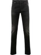 Saint Laurent Low Rise Skinny Jeans, Size: 28, Black, Cotton/spandex/elastane
