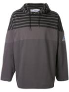 Martine Rose Panelled Hoodie - Grey