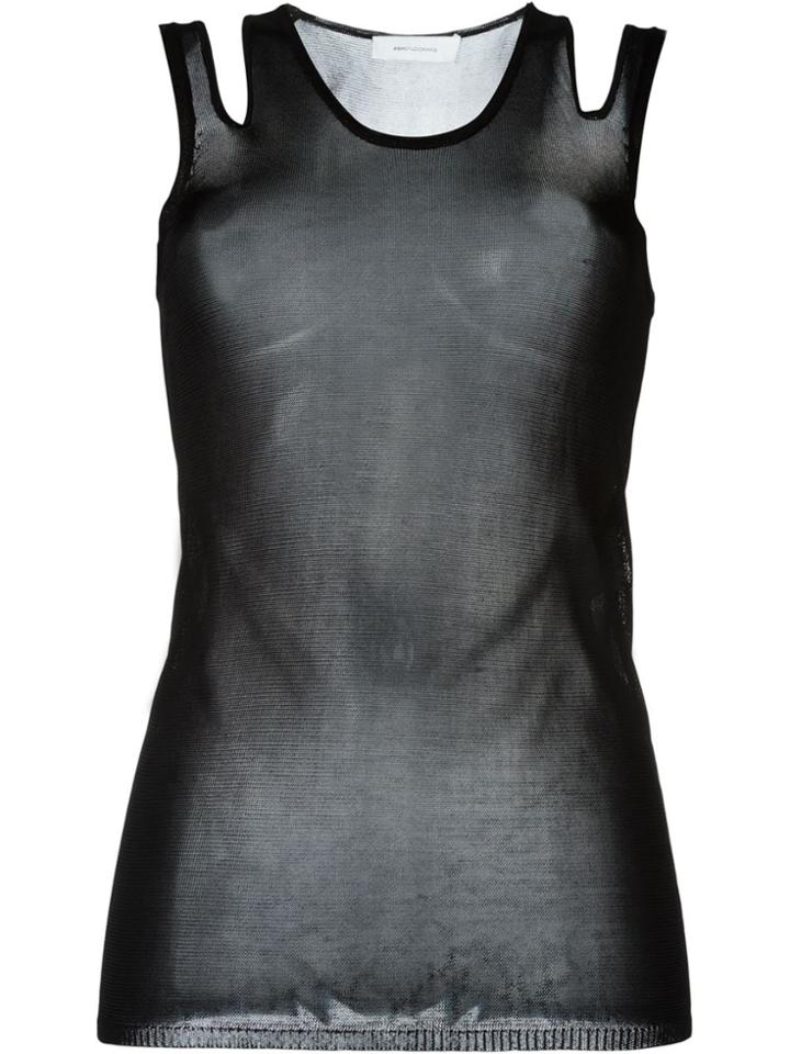 Ash 'goldmine' Top - Black