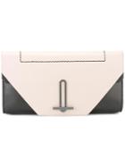 Desa Collection Soft Toggle Clutch, Women's, Black, Calf Leather