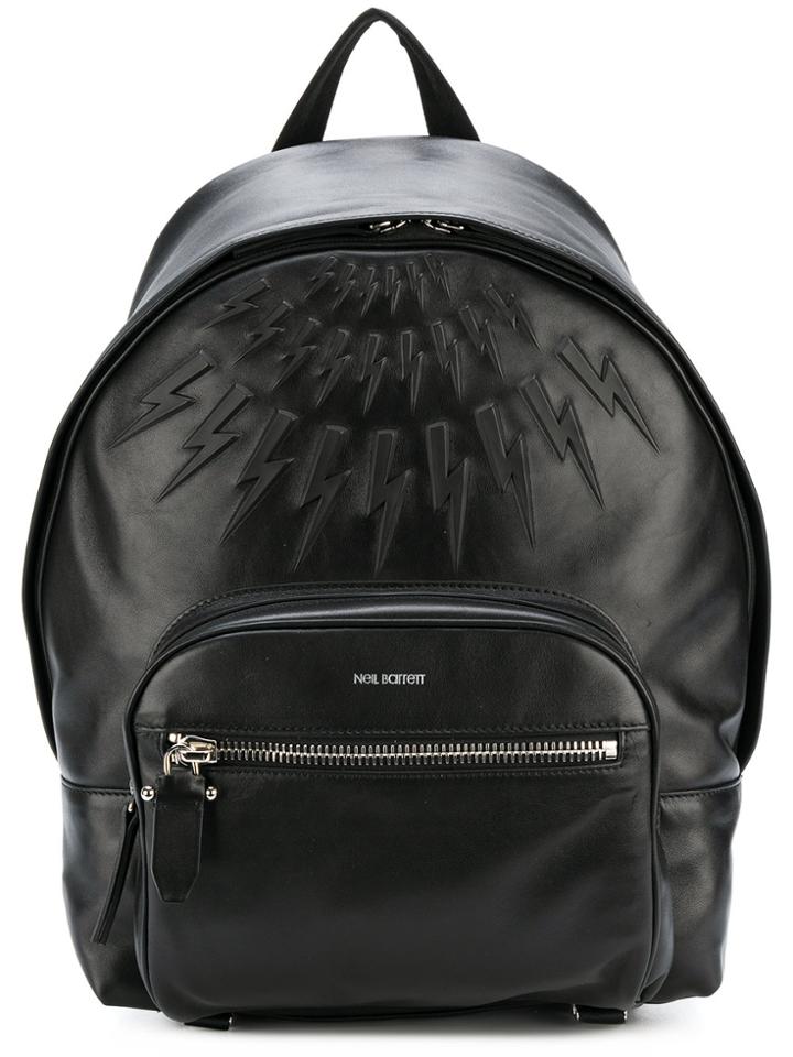 Neil Barrett Thunderbolt Backpack - Black