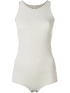 Rick Owens Lilies Sleeveless Fitted Bodysuit - Nude & Neutrals