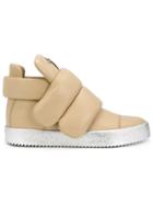 Giuseppe Zanotti Design 'cesar' Hi-top Sneakers - Nude & Neutrals