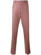 Paul Smith - Checked Chinos - Men - Cotton/polyester/wool - 34, Pink/purple, Cotton/polyester/wool