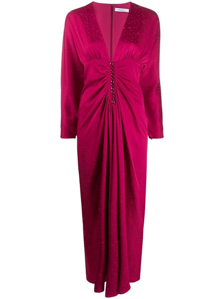Racil Gathered Empire Line Dress - Pink