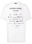 Raf Simons Sponsor Print T-shirt - White