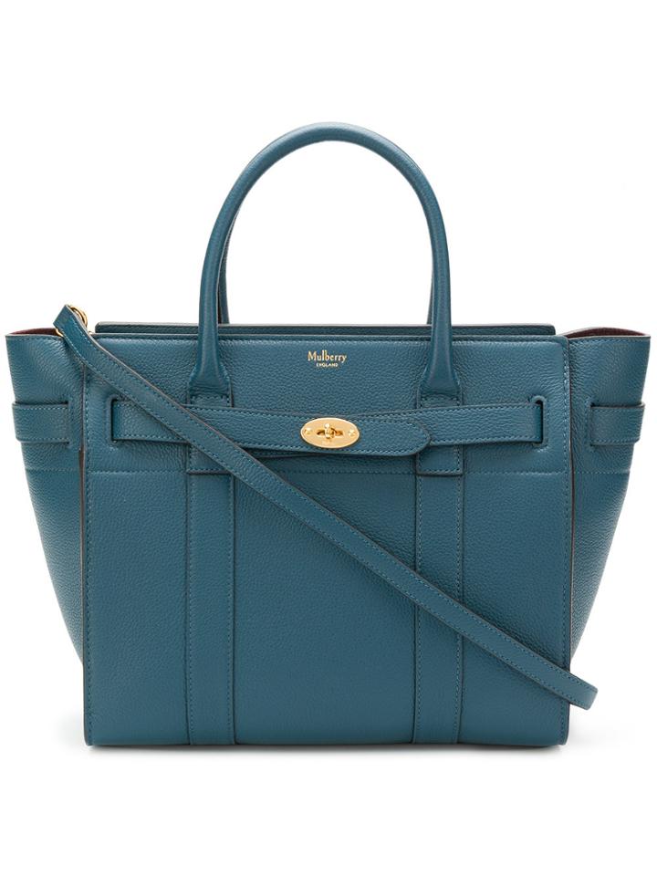 Mulberry Bayswater Tote Bag - Blue
