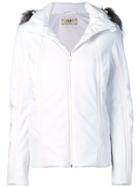 Fendi Zipped Hooded Jacket - White