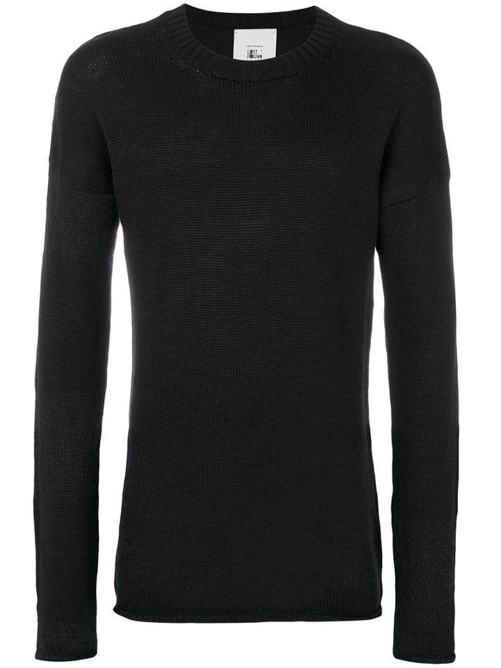 Lost & Found Rooms - Knitted Sweater - Men - Acrylic/polyamide/mohair/wool - Xl, Black, Acrylic/polyamide/mohair/wool