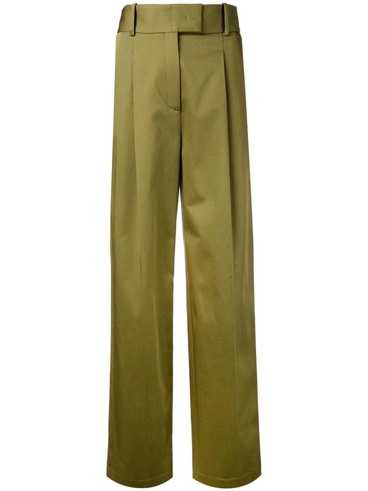 Ermanno Scervino High-rise Trousers - Green