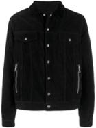 Balmain Corduroy Single-breasted Jacket - Black