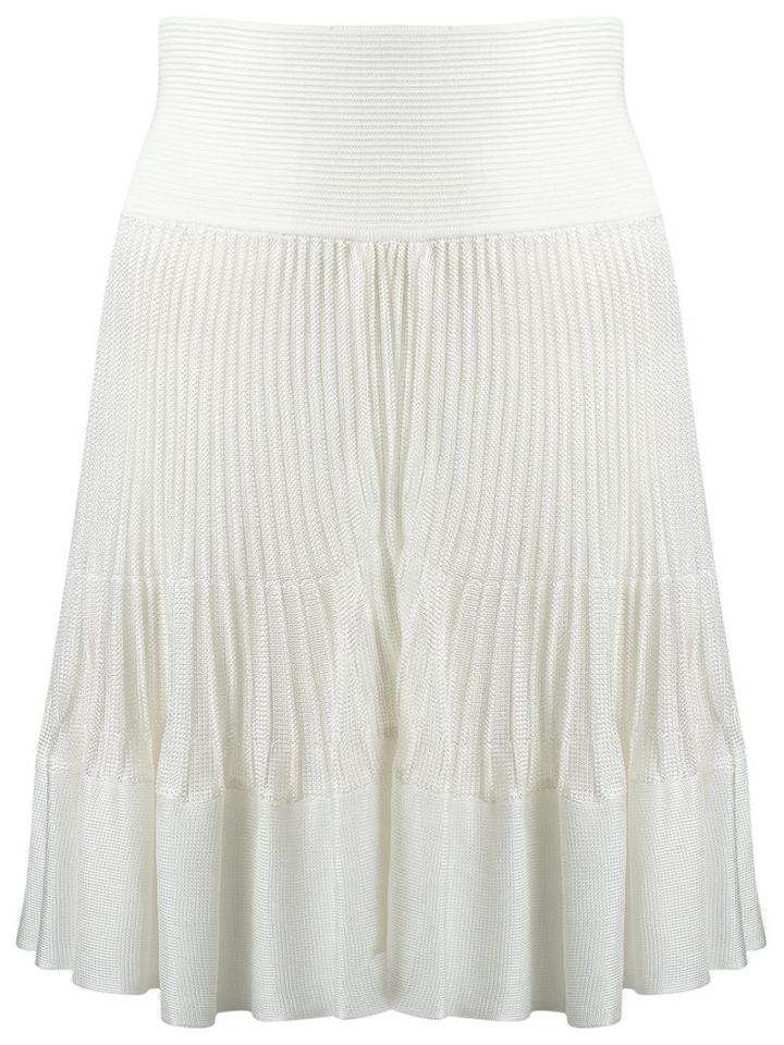 Andrea Bogosian Flared Skirt, Women's, Size: Medium, Nude/neutrals, Polyamide/viscose
