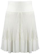 Andrea Bogosian Flared Skirt, Women's, Size: Medium, Nude/neutrals, Polyamide/viscose