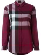 Burberry Brit House Check Shirt, Women's, Size: Xs, Red, Cotton