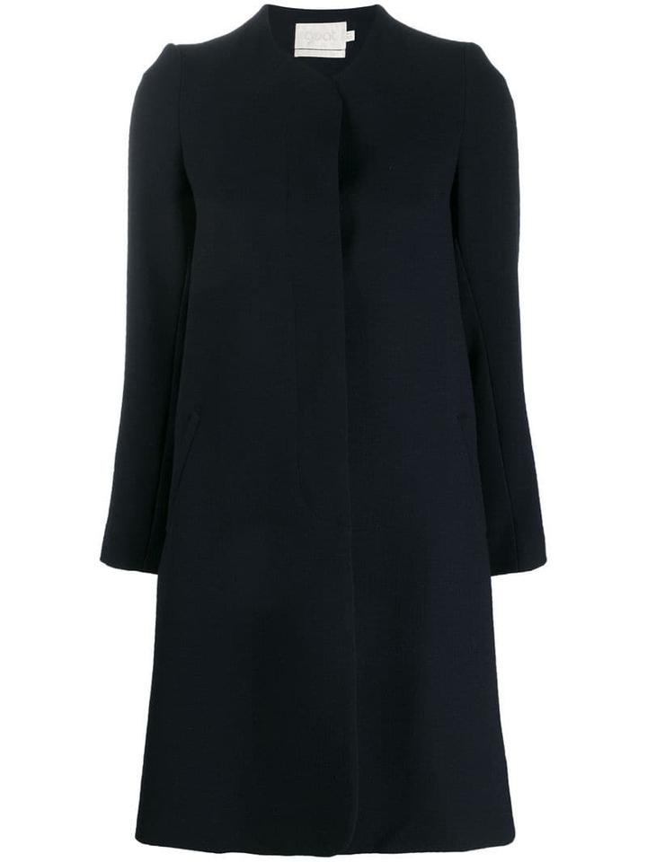 Goat Redgrave Long Coat - Blue