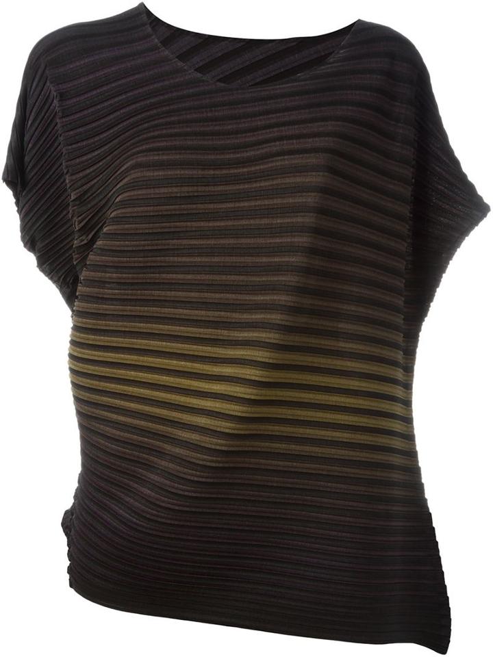 Issey Miyake Pleated T-shirt