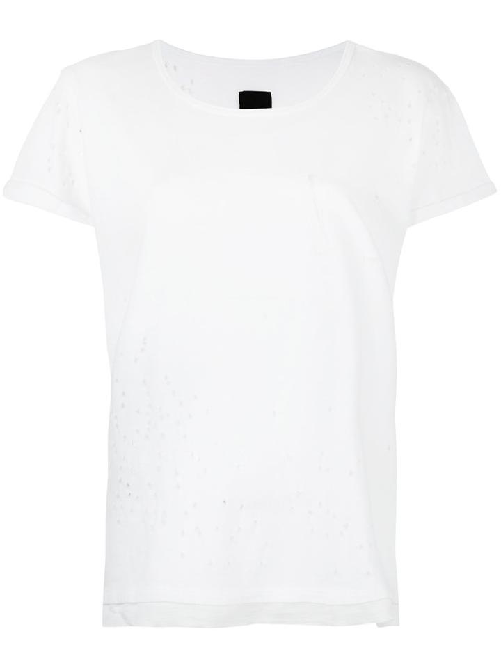 Rta 'isabelle' T-shirt, Size: Small, White, Cotton/silk