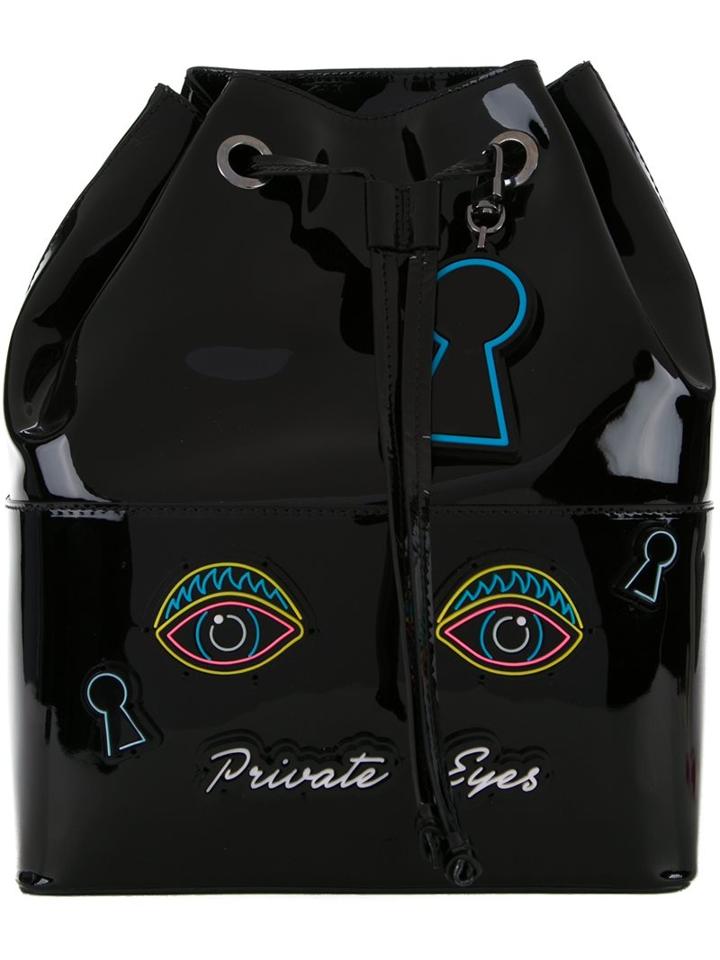 Yazbukey Private Eyes Patch Backpack