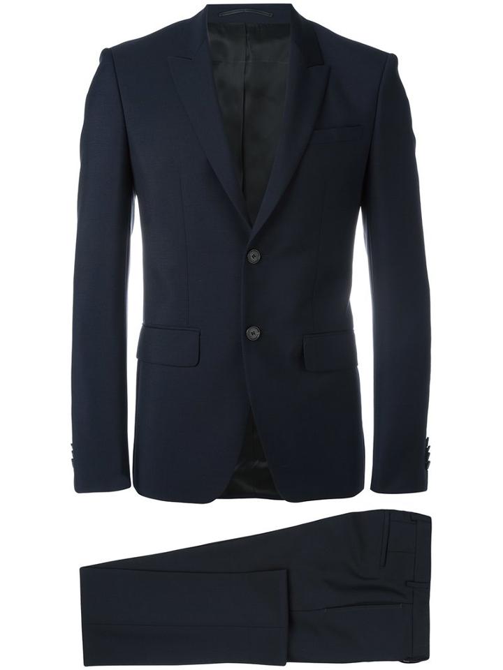 Givenchy Tailored Two Piece Suit, Men's, Size: 50, Blue, Cupro/mohair/wool