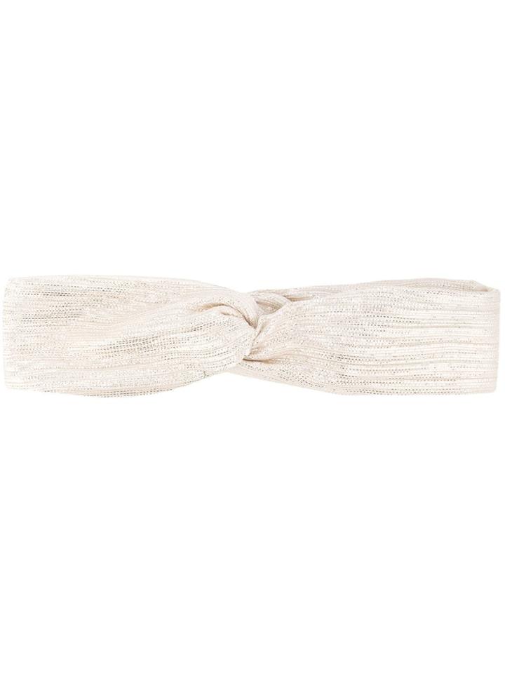 Ingie Paris Twisted Headband - Metallic