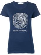 Société Anonyme Scribble T-shirt - Blue