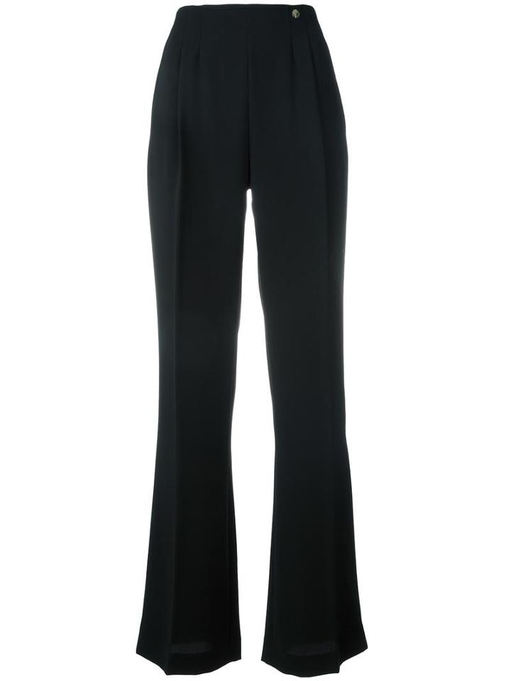 Versace Collection Tailored Trousers, Women's, Size: 40, Black, Polyester
