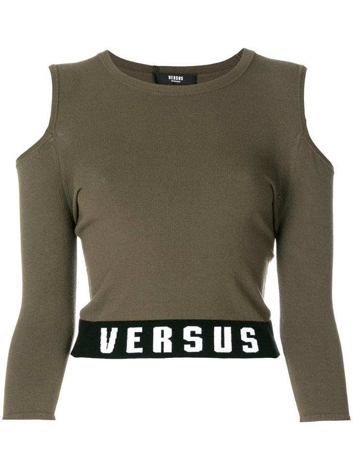 Versus Cut-out T-shirt - Green