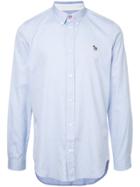 Ps By Paul Smith Zebra Patch Shirt - Blue