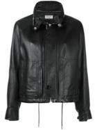 Saint Laurent - Slouchy Parka Jacket - Women - Lamb Skin/polyamide - 40, Black, Lamb Skin/polyamide