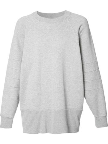 Oversized Sweatshirt, Men's, Size: Small, Grey, Cotton, The Squad