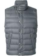Moncler Gamme Bleu Padded Gilet, Men's, Size: 3, Grey, Polyamide/feather Down