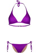 Fisico Triangle Bikini Set - Purple
