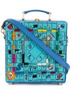 Olympia Le-tan 'paris Game Board' Clutch - Blue