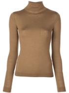 Vince Turtle Neck Sweater - Brown