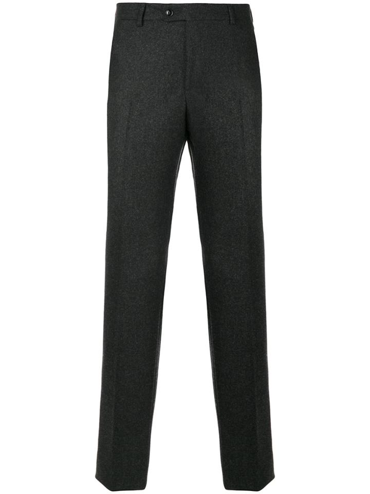Mp Massimo Piombo Pleated Trousers - Grey