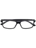 Gucci Eyewear Rectangular Frame Glasses - Black