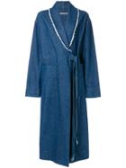 Raquel Allegra Denim Duster Jacket - Blue