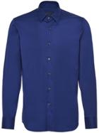 Prada Plain Poplin Shirt - Blue