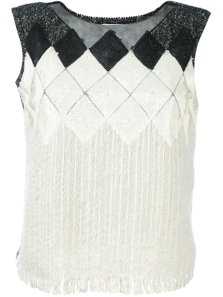 Aviù Round Neck Knitted Vest, Women's, Size: 42, Black, Cotton/acrylic/polyamide/mohair
