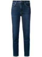 Citizens Of Humanity Mid-rise Cigarette Jeans - Blue